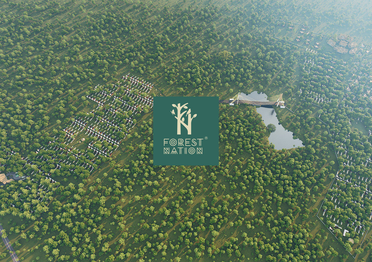 Forest Nation Villa Aerial View  image